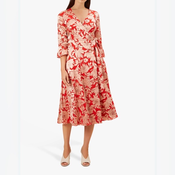 Hobbs Dresses & Skirts - Hobbs London size 8 Hazel wrap dress